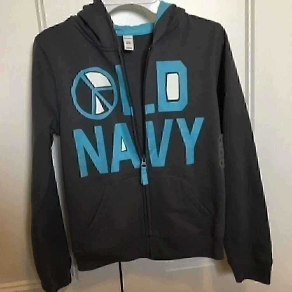Old Navy Girls size large 10/12  hooded sweatshirt